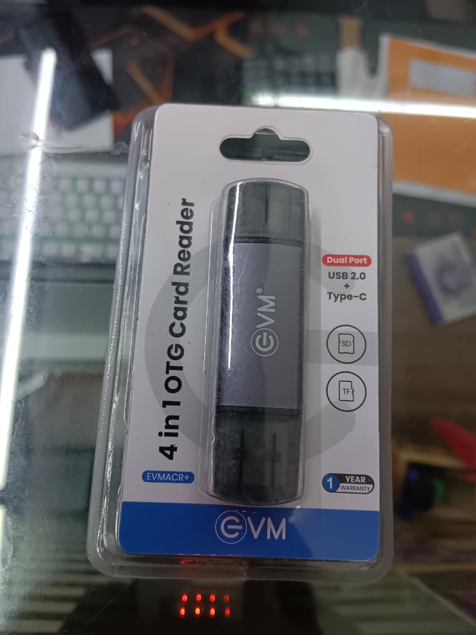 EVM 4-in-1 OTG Card Reader