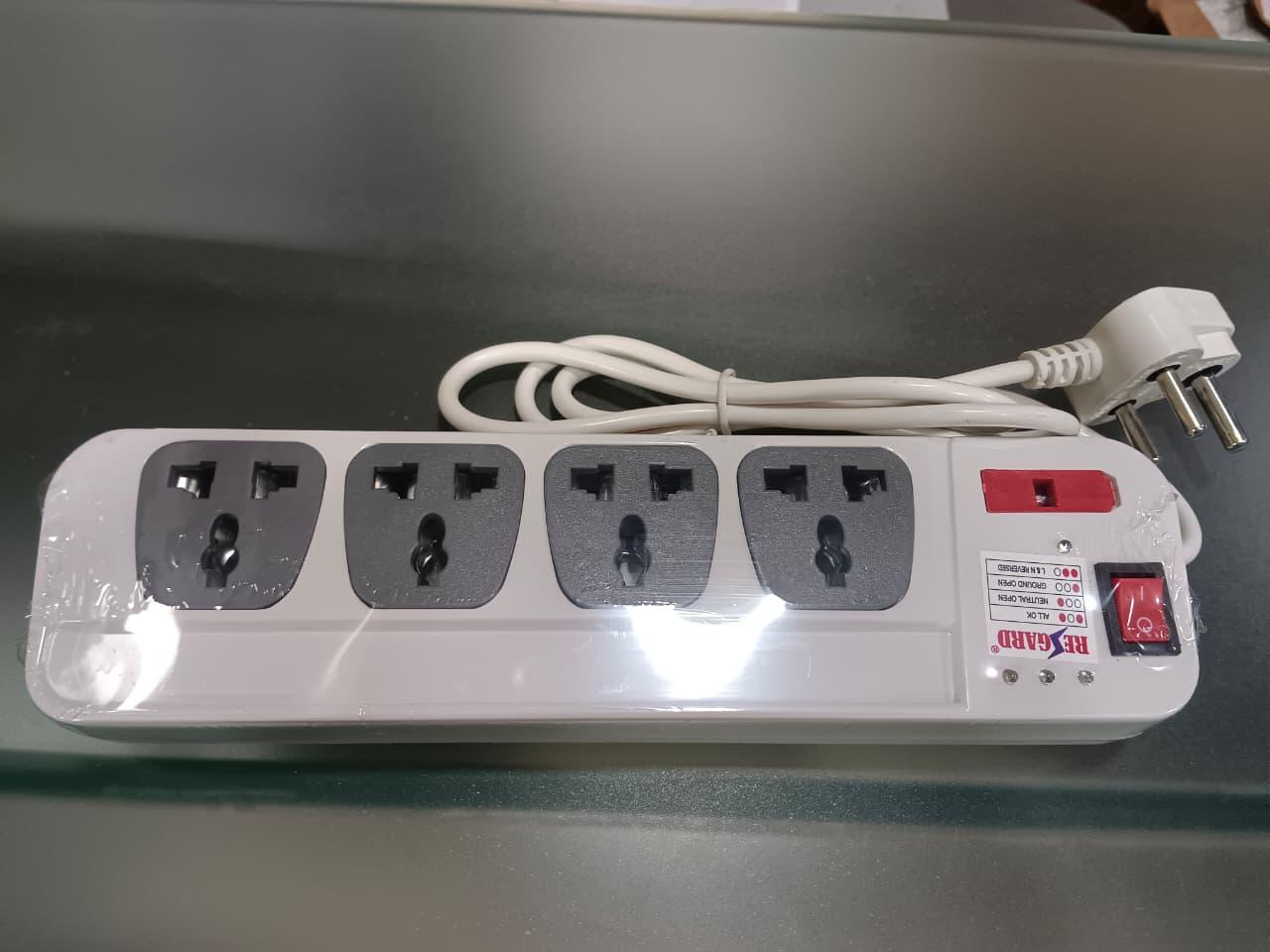 REXGARD 4 Way Power Strip