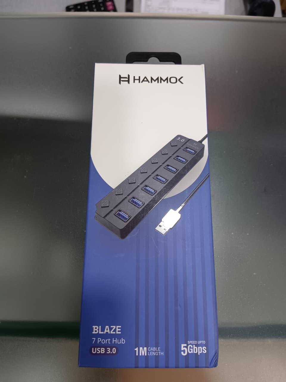 HAMMOK Blaze 7-Port USB 3.0 Hub