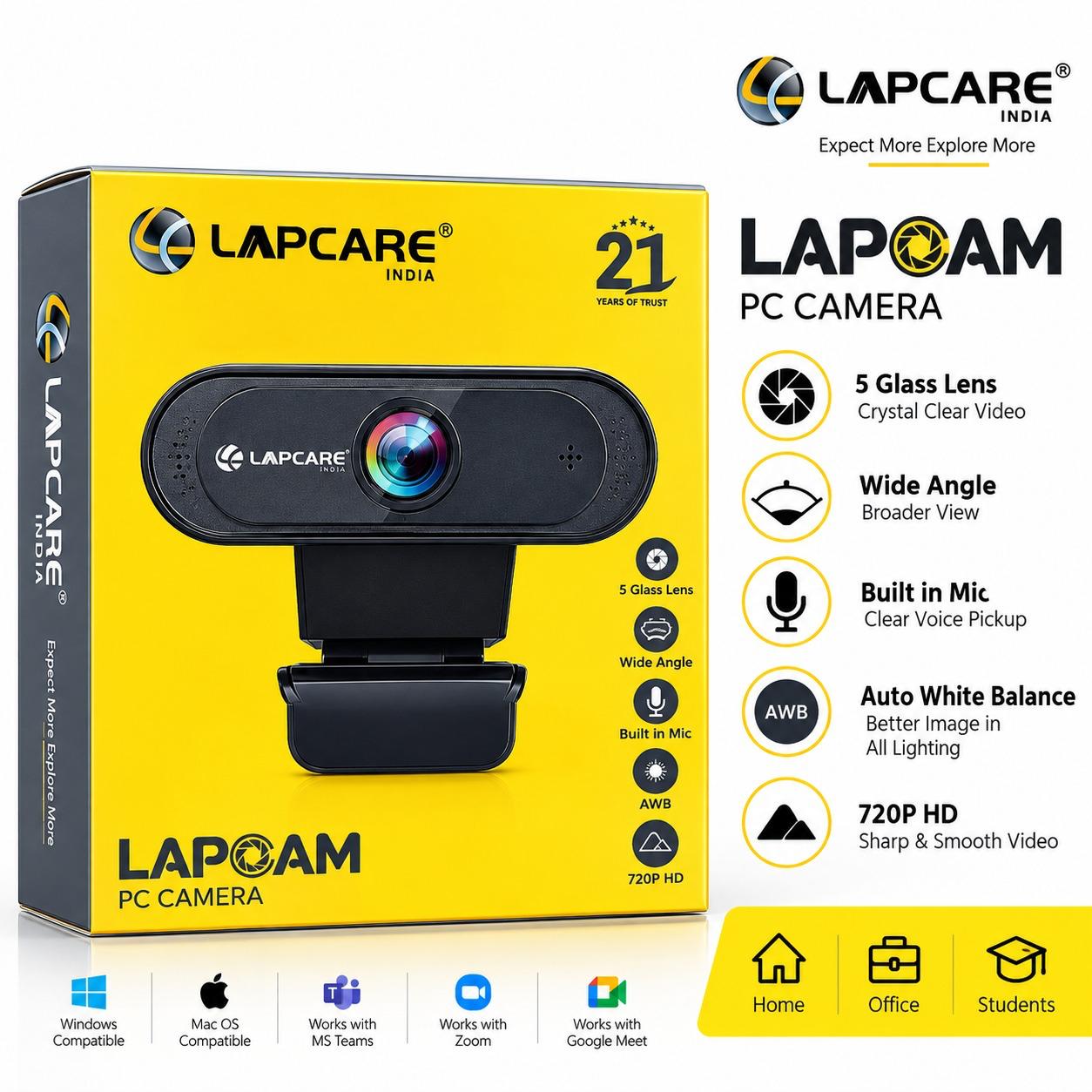 LAPCARE LAPCAM PC Camera