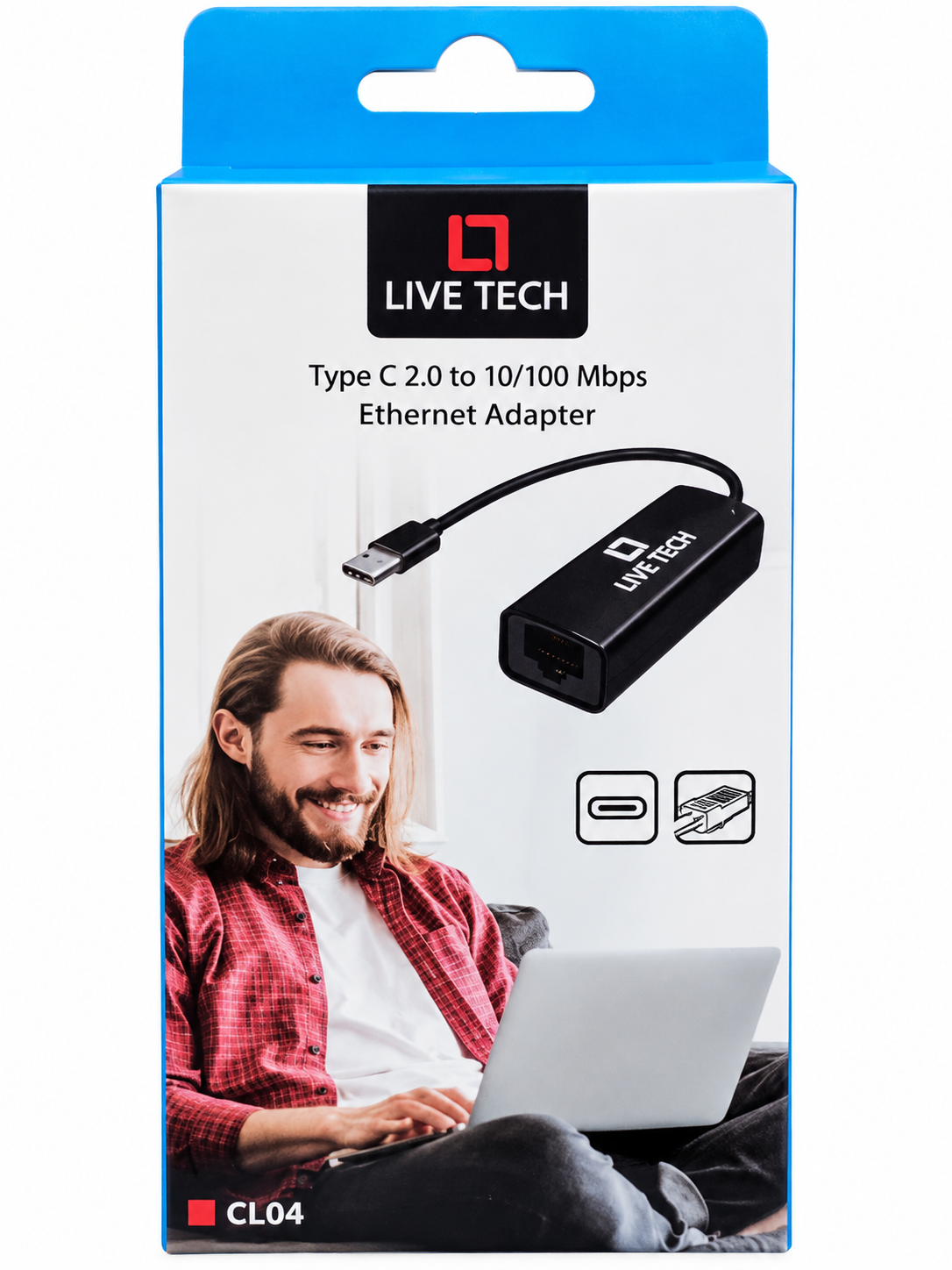 LIVE TECH CL04 Type-C to Ethernet Adapter