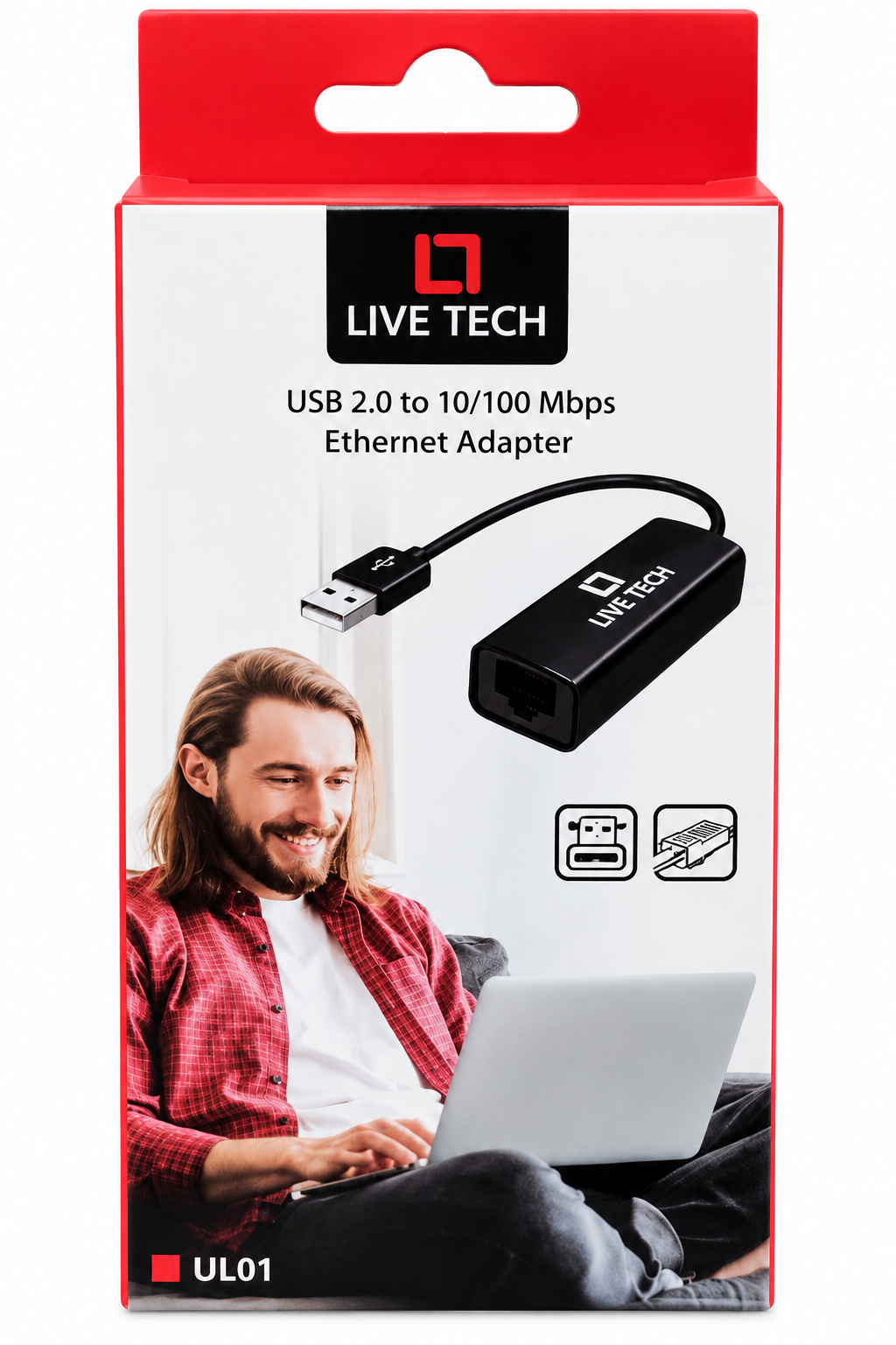 LIVE TECH UL01 USB 2.0 Ethernet Adapter