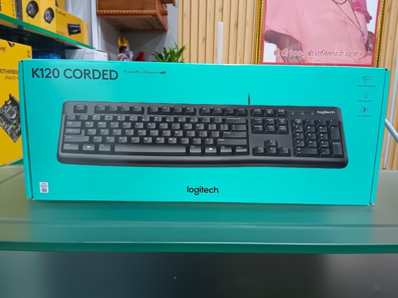 Logitech K120 Corded Keyboard