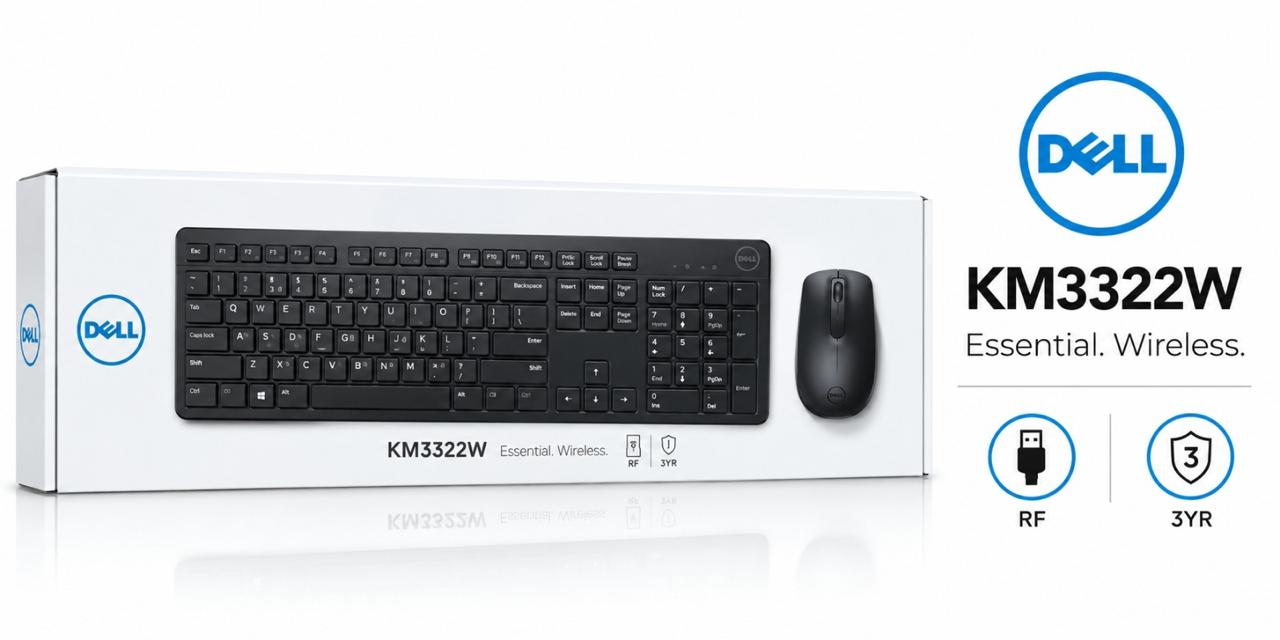 Dell Essential Wireless Keyboard & Mouse