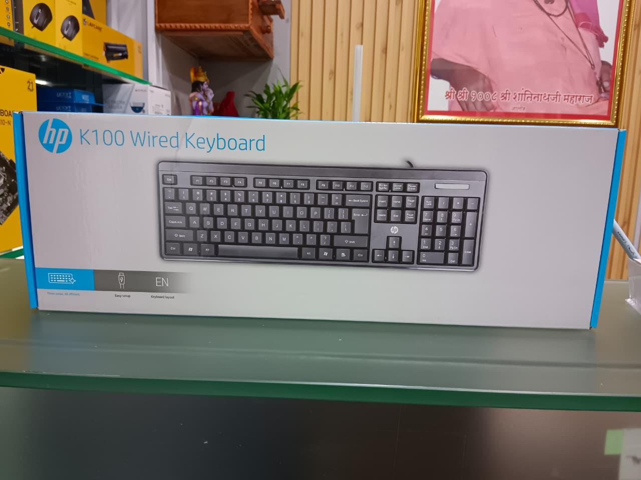 HP K100 Wired Keyboard